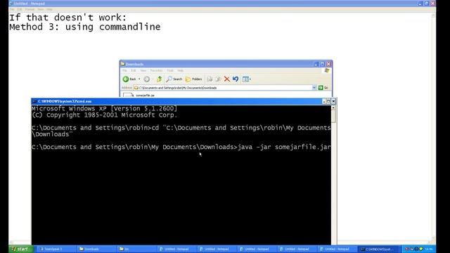 How to open an executable jar file (java) смотреть онлайн