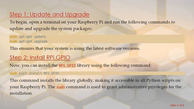 A Guide to Installing the RPi.GPIO Library on Raspberry Pi for Python Development смотреть онлайн
