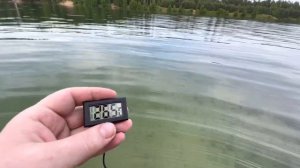 Измеряем температуру воды