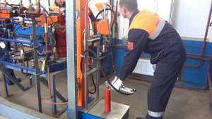 Заправка 1 литрового газового баллона