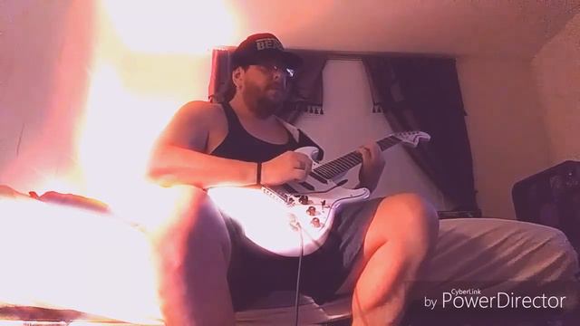 Doing some multi-tracking with my Fender Squier Strat "Winter". смотреть онлайн