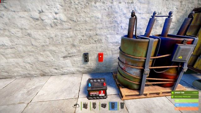 RUST - #rWm Как Быстро Зарядить Батарею. Формула расчёта /Раст электрика#61.