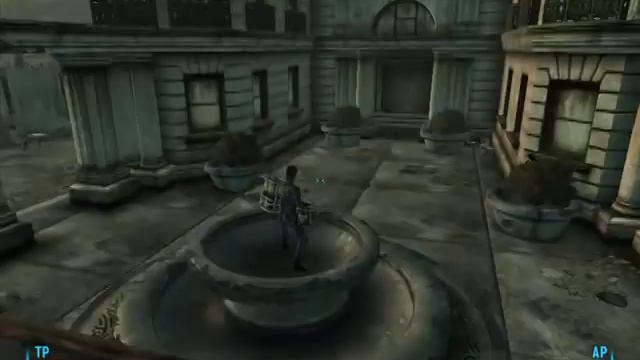 Fallout 3 - Gameplay with Gatling Laser смотреть онлайн