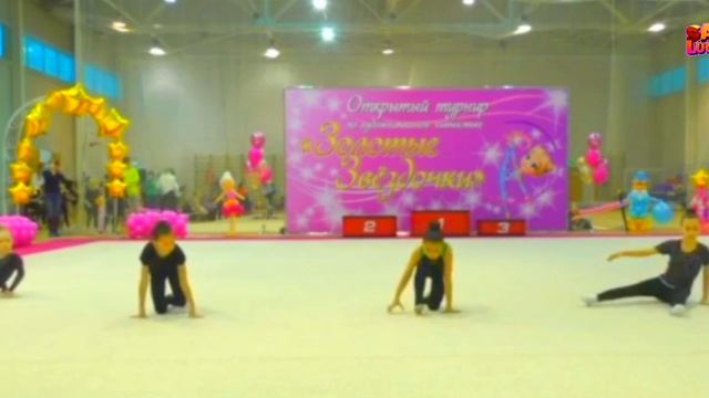 Соревнования по художественной гимнастике 3-е место. САБИНА ЛАКИ ЛАЙФ
