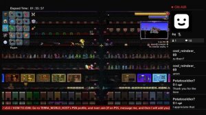 / PS4 / Terraria Ultimate All Items World / 24/7 /