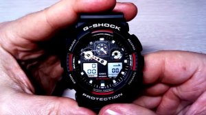 Casio G Shock GA100  обзор!