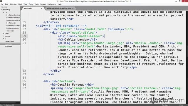 Bootstrap3 - 7 - Создание модального окна смотреть онлайн
