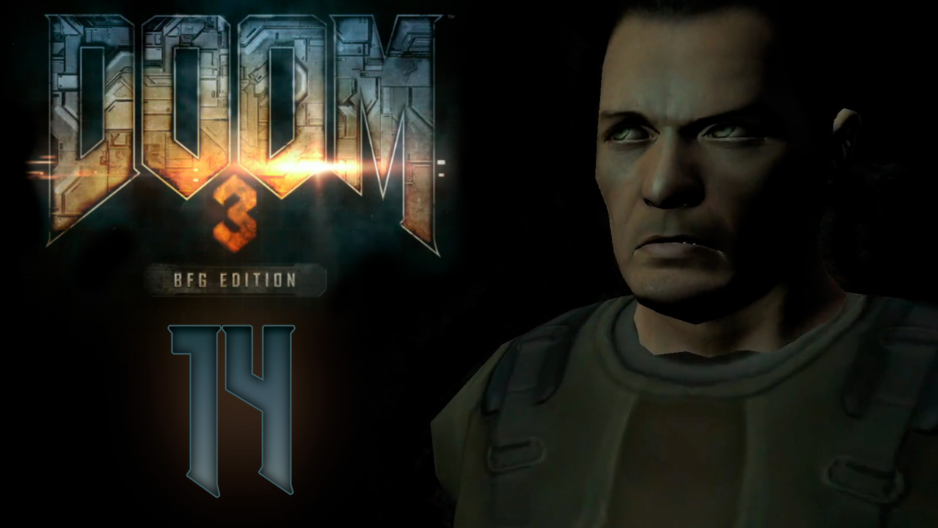 Doom 3 BFG Edition - Монорельс - Прохождение игры на русском [#14] | PC (2018 г.)