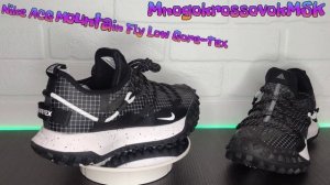 Nike AСG Моuntаin Fly Low Gore-Тех Зимние кроссовки