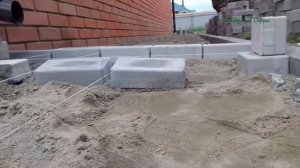 Устройство отмостки из брусчатки вокруг дома самостоятельно