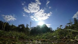 Timelapse "the clouds" (облака). Sony HDR AS 300