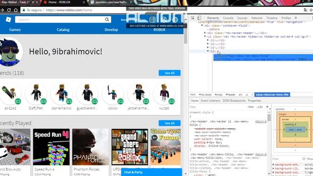 ROBUX ROBLOX CODE GENERATOR HACK 2019 смотреть онлайн
