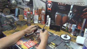 Хитрожопый ремонт заводной ножки ИЖ ПС.