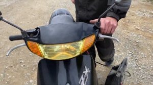 Видео запуска Honda DIO AF 35 ZX