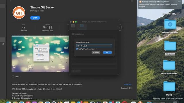 Simple Git Server Developer Tools App [MAC] Basic Overview - Mac App Store смотреть онлайн