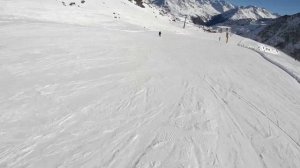 Sölden, Austria - BLUE Slope 24 - Einzeiger Lift - GoPro - 4K