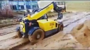 Аренда телескопического мини погрузчика WN TH522