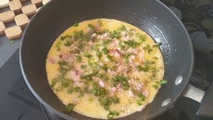 ? Блинчики "Омлет с начинкой."