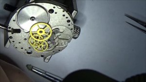 Реставрация старинных карманных часов Perseo watch repair