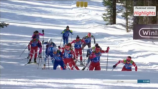 Чемпионат России по лыжным гонкам. Сыктывкар 2022. Женщины. Масс-старт. 30 км. Свободный стиль.