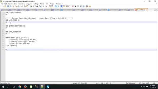 Export and Import Table Data using SQL Server Management Studio смотреть онлайн