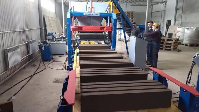 Производство поребрика (4шт за 1 формовку) смотреть онлайн