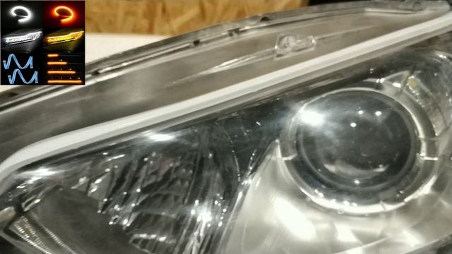 Установка бегающих поворотных огней и дхо LED ленты ??? смотреть онлайн