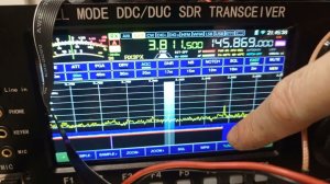 Wolf 7", проверка только что собраной платы RF Unit 100wt в эфире.