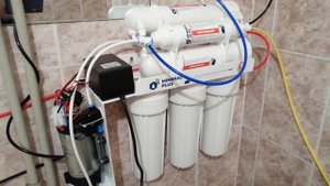 Обратный осмос. НЕДОСТАТКИ помпы. Фильтр с двумя мембранами Mineral Plus Twin 5x2 фильтры для воды
