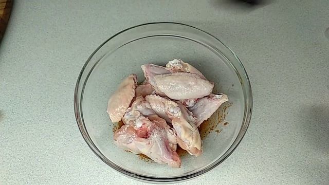 ХРУСТЯЩИЕ крылышки БЕЗ МАСЛА. Нежные внутри.