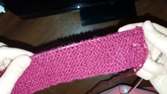 Женский жилет связанный спицами. 56 размер (Часть 2) смотреть онлайн