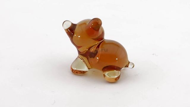 Стеклянная статуэтка Медведь бурый смотреть онлайн