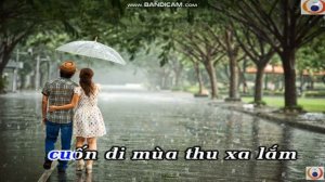 KARAOKE - Cơn mưa tình yêu (Thiếu giọng Nam)