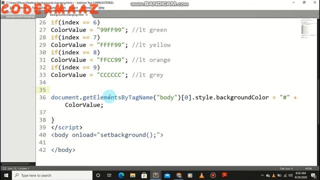 Easy trick to make an Automatic Background Changing color | IN JAVA | Coder Maaz | смотреть онлайн