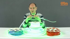 Гибкий неон - уличный