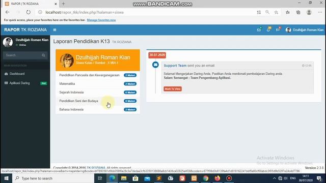 Aplikasi Diskusi Kelas Daring php смотреть онлайн