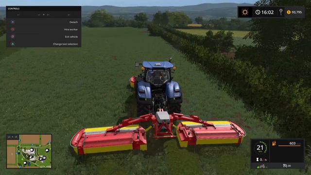 Farming Simulator 17 back at it plus IGOT SHEEP!!!! смотреть онлайн