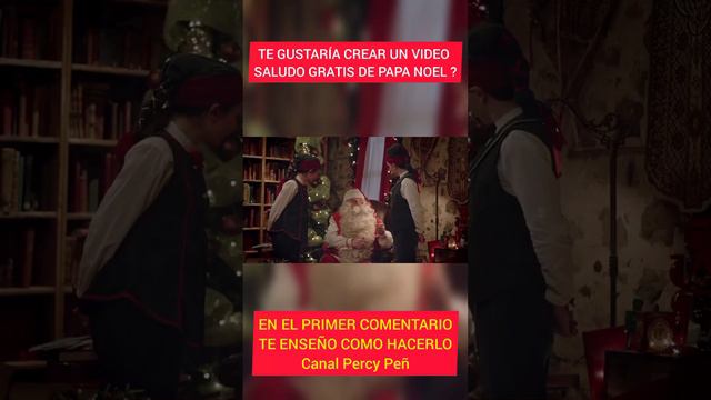 Saludo GRATIS personalizado de PAPA NOEL