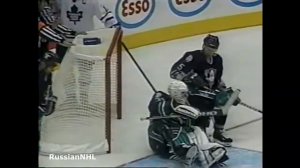 Ilya Bryzgalov's NHL debut full highlights vs Leafs (8 oct 2001)