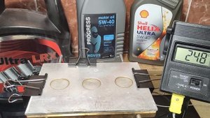 Тест +250 Чемпиоил LRX 5w30 C3, Новус Прогресс 5w40 A3B4, Шелл Ультра 5w40 A3B4