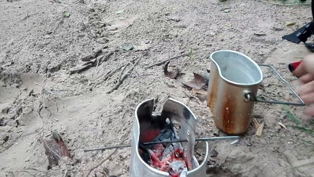 Котелок СССР- печка- щепочница, плюс котелок ВДВ СССР