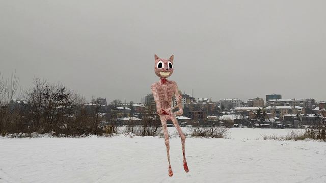 Сиреноголовый Картун Кэт танцует в моем городе