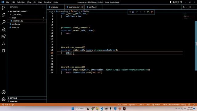 Discord Bot Master Tutorial - Part 3 | Cogs смотреть онлайн