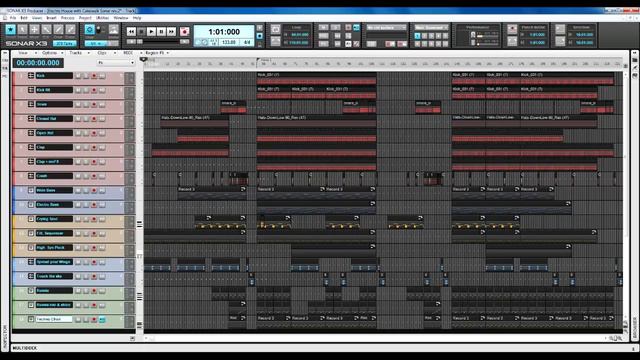 "Wings of Russia" (ver. 2) - Electro House song with Cakewalk Sonar смотреть онлайн