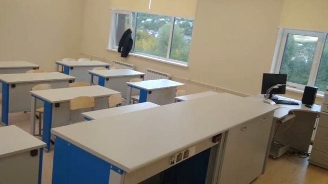 Лабораторная ученическая мебель - многопрофильный лицей г. Казани смотреть онлайн