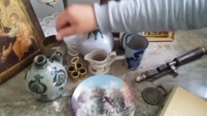 Находки со свалки в Германии , Керамика, и стариный паяльник горелка