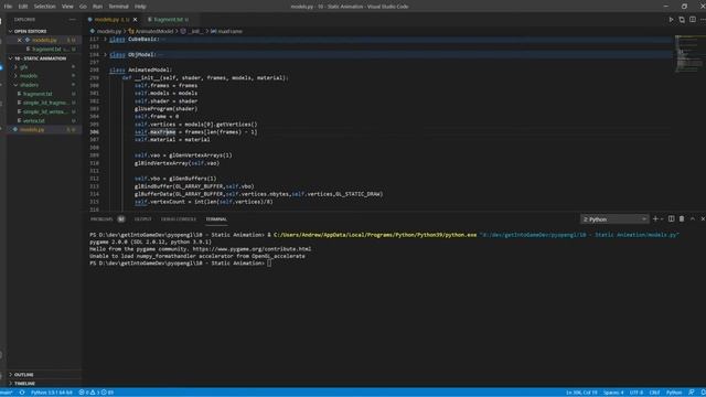 OpenGL with Python Tutorial 10 Animation смотреть онлайн