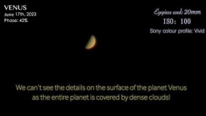 VENUS - Celestron Powerseeker 127 EQ Telescope | Zooming in on Venus!