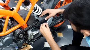 Rebuild Timelapse : KTM Duke 390 (Old Generation)