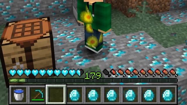 МАЙНКРАФТ НО У МЕНЯ ЕСТЬ 1 000 000 АЛМАЗОВ | Риколит Minecraft смотреть онлайн